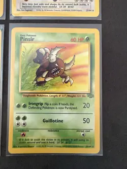 Pokemon Lot 4 WOTC Jungle Base Scyther Snorlax 1st Ed Pidgeot Pinsir - Image 5