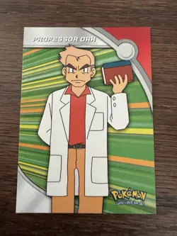 2000 Topps Pokemon TV #HV12 Professor Oak Animation Series 3 - Image 1