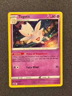 Togetic SWSH276 Holo Promo Sword & Shield Promo Pokemon Near Mint - Image 1