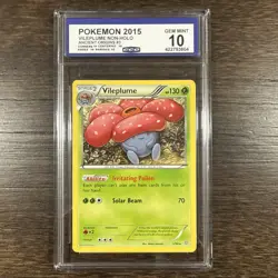 Pokemon Vileplume Ancient Origins CGC 10 Gem Mint 2015 Regular 3/98 - Image 1
