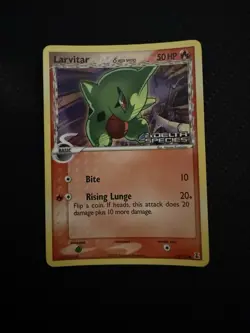 Nintendo Larvitar 73/113 EX Delta Species Common Regular 50 HP English 2005 - Image 1