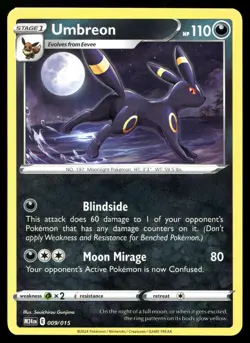 POKEMON UMBREON MCDONALD'S PROMOS 2024 009/015 P NM/M - Image 1