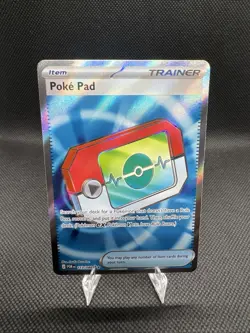 Poke Pad Pokemon TCG Reverse Holo Uncommon Trainer Item Primal Clash 113/160 - Image 1