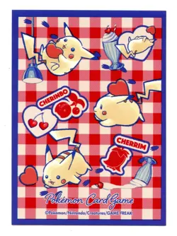 Pikachu & Heart Pokemon Center Japan Deck Sleeves – 64ct Official TCG - Image 2