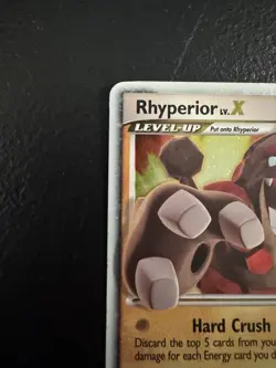 Pokemon Rhyperior LV.X DP29 Diamond & Pearl Promo Holo Level Up 170 HP - Image 3