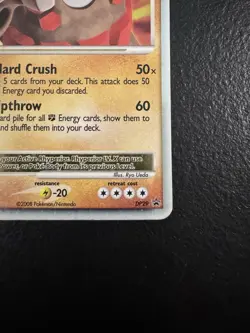Pokemon Rhyperior LV.X DP29 Diamond & Pearl Promo Holo Level Up 170 HP - Image 5