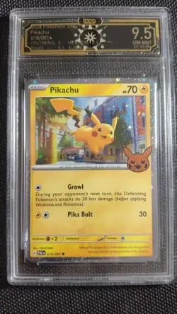 OCD 10/9.5 Pikachu 018/091 Holo Promo English Pokemon TCG Lot*6 GL15 - Image 4