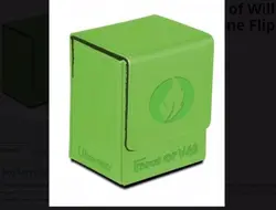 Case Of 6 MTG Ultra Pro Force of Will - STONE Magic Stone Flip Deck Box Green - Image 2