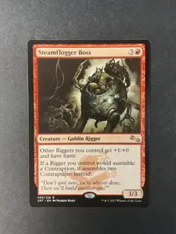 Steamflogger Boss - Unstable - Magic the Gathering - MTG - Image 1