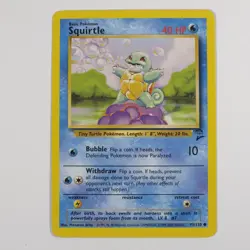Pokemon - Squirtle - Base Set 2 - Common - Image 1