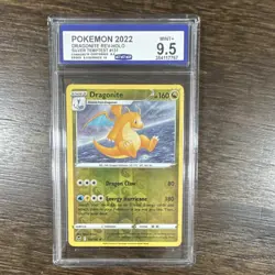 Pokemon TCG Dragonite 131/195 Silver Tempest Reverse Holo Rare CGC 9.5 - Image 1