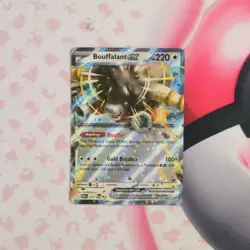 Bouffalant ex 077/086 Double Rare White Flare Pokemon - Pack Fresh Near Mint NM - Image 1