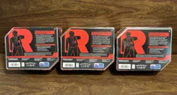 Pokemon TCG Destined Rivals Team Rocket Tin Set of 3 New Factory Sealed - Image 2