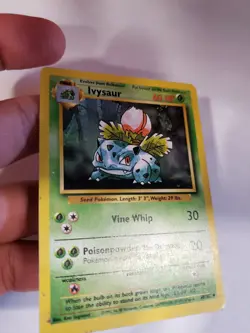 Pokemon TCG Ivysaur Base Set 30/102 Regular Unlimited Uncommon HP - Image 3
