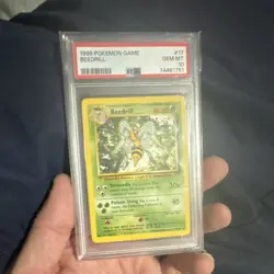 PSA 10 Beedrill #17 1999 Pokemon Game Holo Rare GEM MINT WOTC Base Set - Image 1