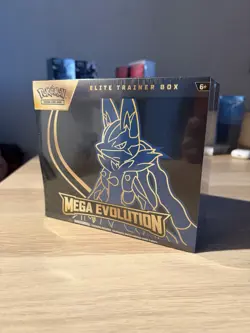 Pokemon TCG Mega Evolutions Lucario Elite Trainer Box ETB - NEW/FACTORY SEALED - Image 1