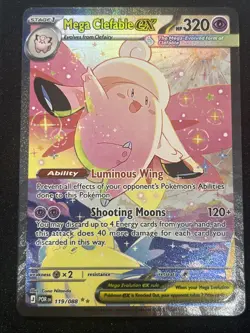 Pokemon TCG Perfect Order Mega Clefable ex 119/088 SIR Special Illustration Rare - Image 1