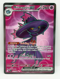 Mismagius ex 112/094 Phantasmal Flames NM Ultra Rare Pokemon TCG - Image 1