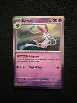 Sylveon 040/131 Holo Rare Prismatic Evolutions Pokemon Near Mint - Image 1