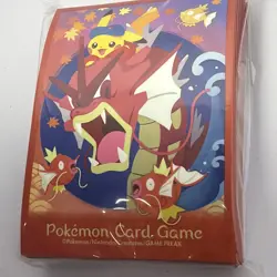 Hiroshima's Pikachu Shiny Gyarados Sealed New 64 Sleeves Pokemon Center Japanese - Image 2