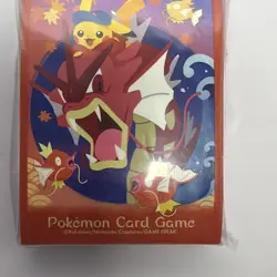 Hiroshima's Pikachu Shiny Gyarados Sealed New 64 Sleeves Pokemon Center Japanese - Image 5