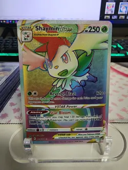 Pokemon 2022 Shaymin VSTAR Secret Rare Holo Brilliant Stars SWSH09 173/172 NM - Image 3
