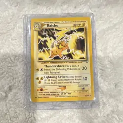 Pokemon Raichu 80 HP Neo Revelation 21/64 Rare Regular Stage 1 2000 TCG - Image 1