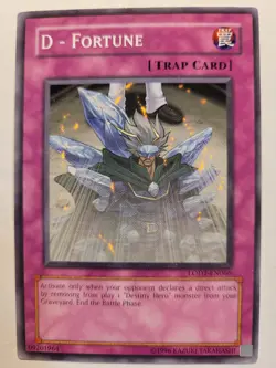 Yugioh! D - Fortune - LODT-EN066 Unlimited Edition LP BULK DISCOUNT MUST BUY 2 - Image 1