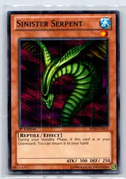 Sinister Serpent Common Battle Pack 2: War of the Giants BP02-EN015 LP - Image 1