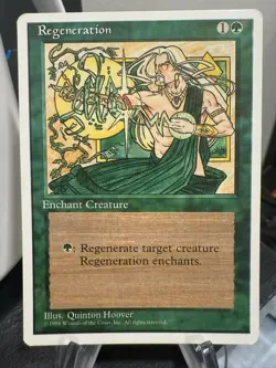 MTG Magic the Gathering 4th Edition Regeneration - Image 1