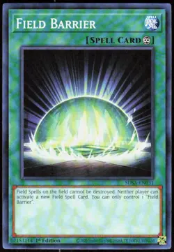 Field Barrier SDSA-EN031 Structure Deck: Sacred Beasts Yu-Gi-Oh NM - Image 1