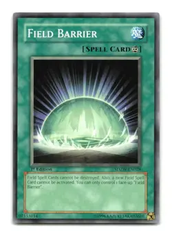 Field Barrier - SDZW-EN028 1st Edition - YuGiOh-LP - Image 1