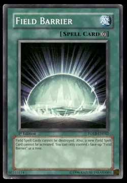 Field Barrier Force of the Breaker FOTB-EN042 Common / Short Print Yugioh LP - Image 1