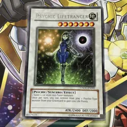 | Yugioh Psychic Lifetrancer CSOC-EN041 RARE Crossroads Of Chaos LP-🔥 | - Image 1
