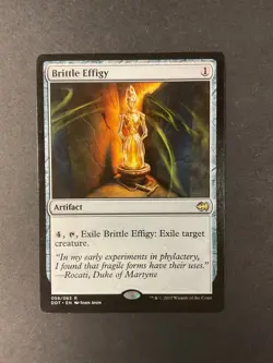 Brittle Effigy - Merfolk vs. Goblins - Magic the Gathering - MTG - Image 1