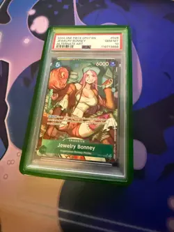 JEWELRY BONNEY OP07-026 PSA 10 ALT ART 500 YEARS IN THE FUTURE ONE PIECE 2024 - Image 1