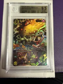 One Piece Zeus SP Foil Adventures on Kami's Island BGS 9.5 - Image 1