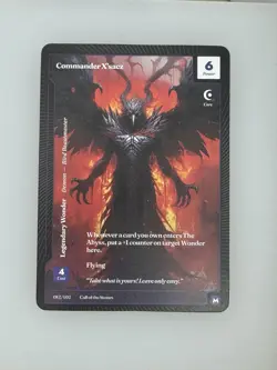 Wonders of The First Commander X'sacz Mythic Call Of The Stones - Image 1