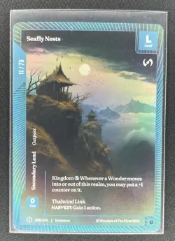 Wonders of the First: Existence Seafly Nests OCM 11/75 - Image 1