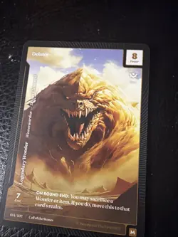 Wonders of The First Call Of The Stones Delator Mythic Legendary 014/402 - Image 1