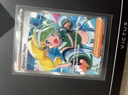 Pokemon Emcee's Hype 220/182 Sv10 Destined Rivals Ultra Rare Holo Trainer Card - Image 1