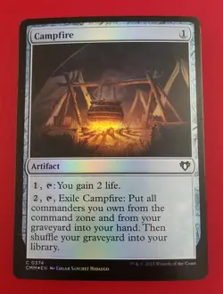 1x Campfire | FOIL | Commander Masters | MTG Magic Cards - Image 1