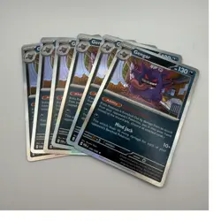 Gengar POR 050/088 Mind Jack Holo Lot of 6 Cards Pokemon TCG English - Image 1