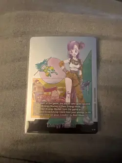 dragon ball super card game energy marker bulma - Image 1