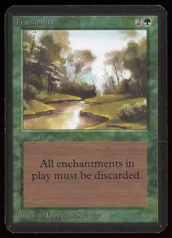 1993 MTG Magic the Gathering Card Alpha Tranquility Raw LP Gaming Card TCG - Image 1
