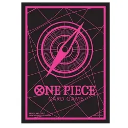 Official One Piece Card Game Sleeves Vol. 6 (Standard Black / Pink) - Image 2