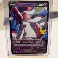 Dark Sylveon V SWSH134 SWSH: Sword & Shield Promo Cards Holo - Image 1