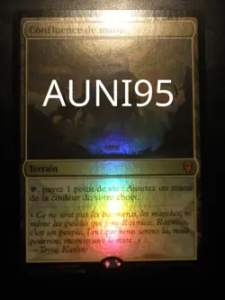 mtg magic Confluence de mana Confluence FOIL FRENCH vf fr promo bab buy a box - Image 1