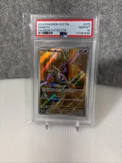Mimikyu 075 Sv: Scarlet & Violet Promo Cards Holo PSA 10 - Image 1