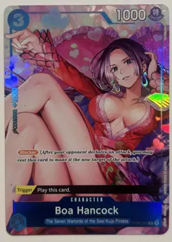 One Piece Boa Hancock ST03-013 Alternate Art Promo ENGLISH Holo Card NM - Image 1